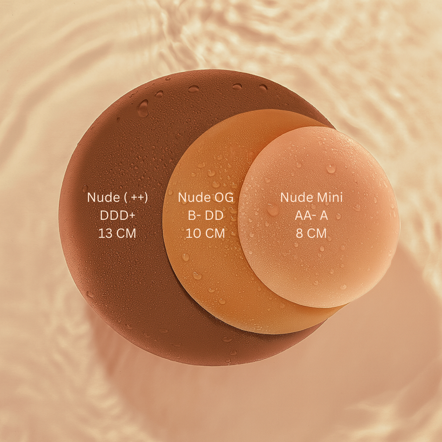 Nude Non-Adhesive Grippy Covers