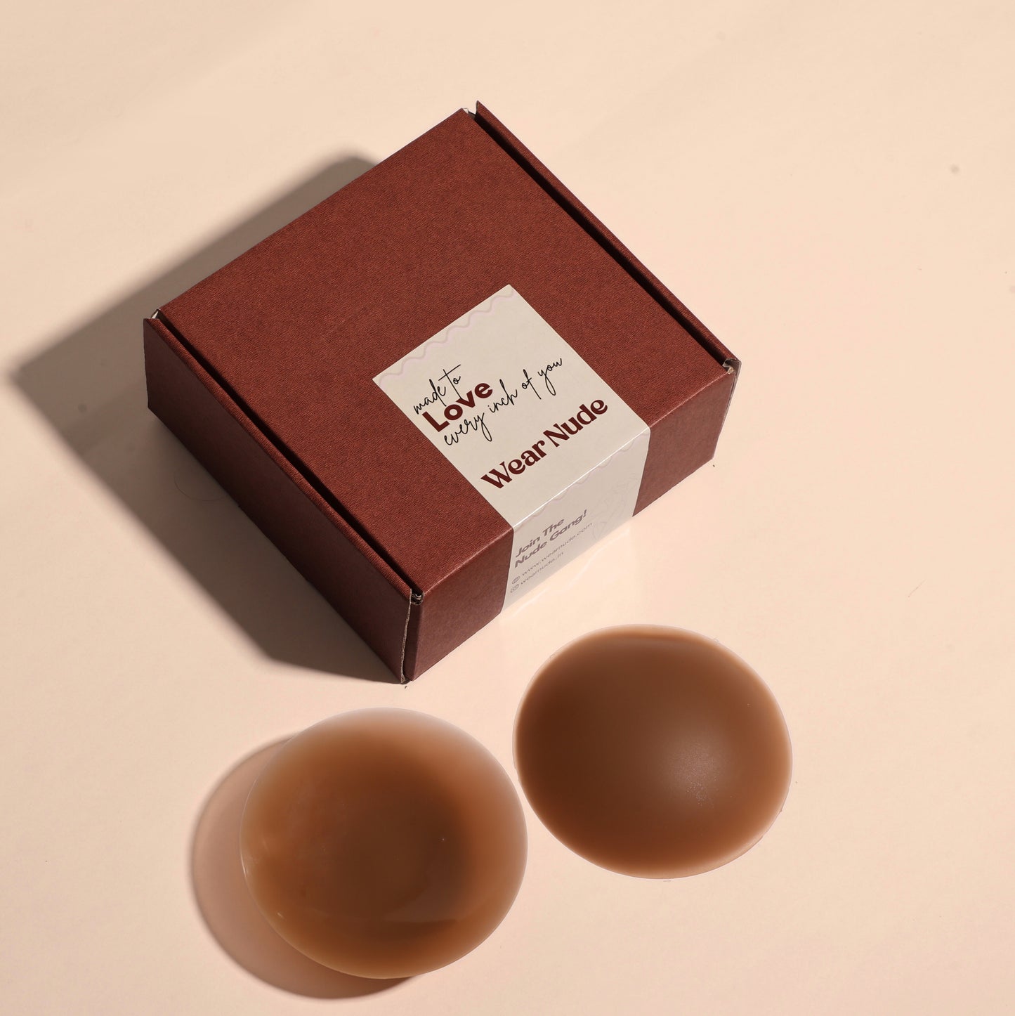 Nude Non-Adhesive Grippy Covers