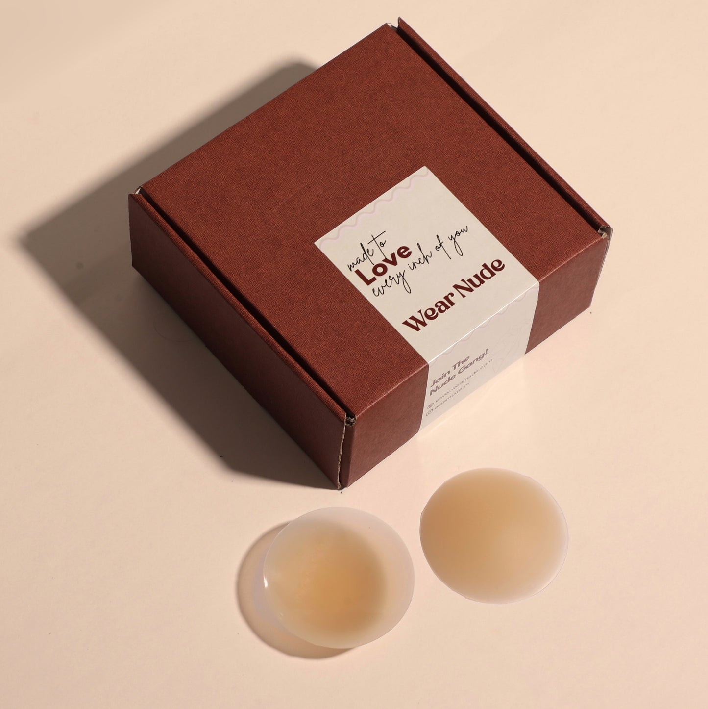 Nude Non-Adhesive Grippy Covers