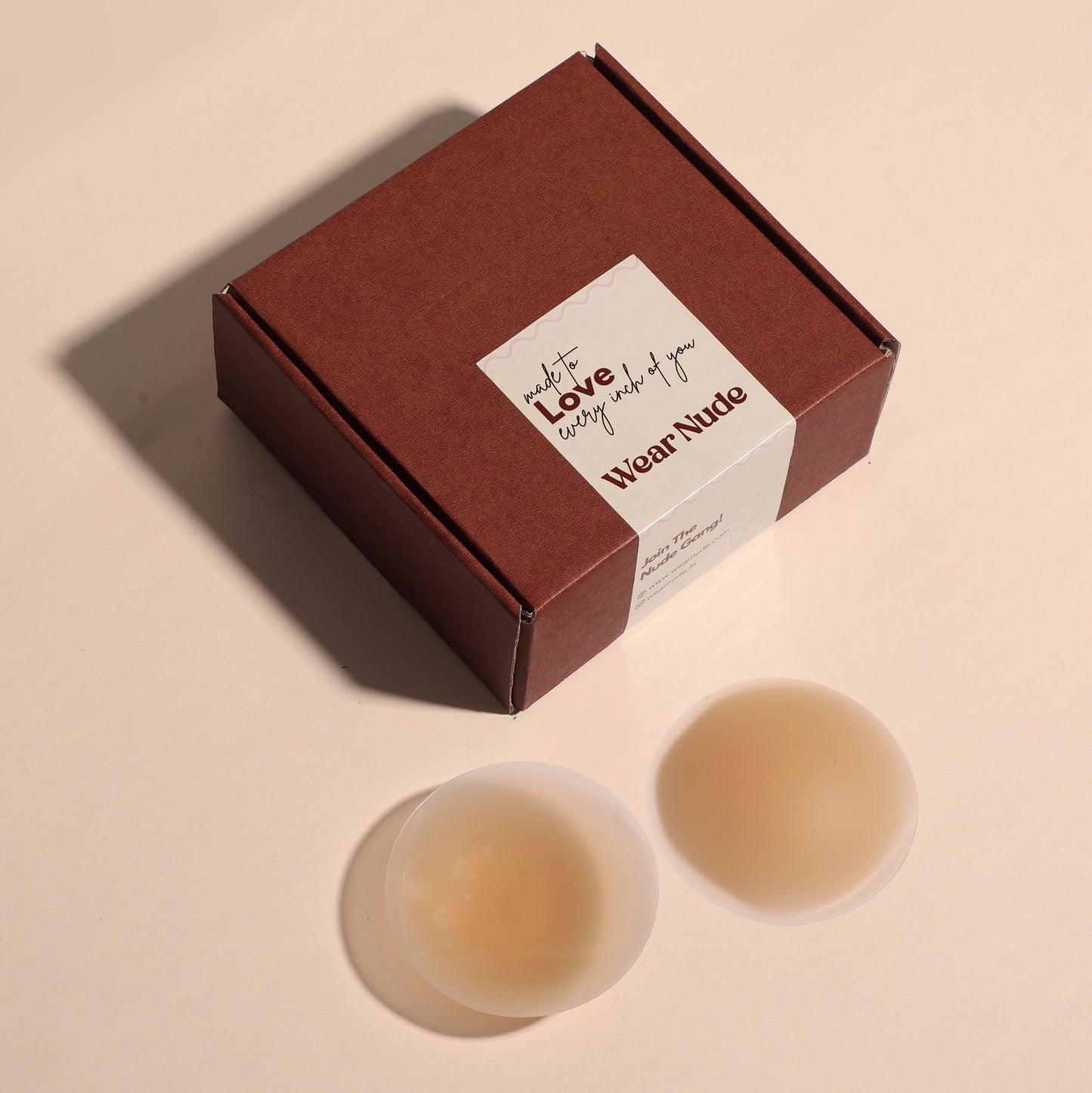 Nude Non-Adhesive Grippy Covers